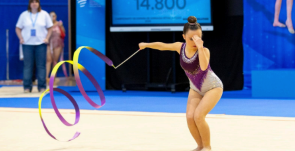 El polideportivo de la UPNA acoge por primera vez el campeonato de España de gimnasia rítmica&nbsp;adaptada